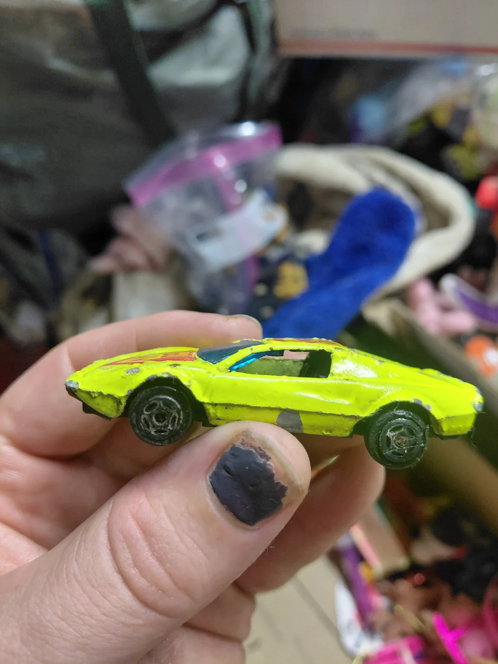 vintage 1980s Hot Wheels Crack-Ups die-cast car, specifically the Stocker Smashe